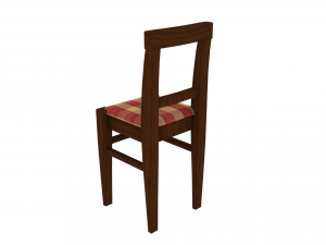dining chair Modello 3D
