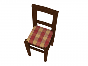 dining chair Modello 3D
