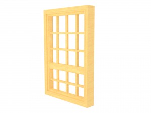 window frame 3D 모델