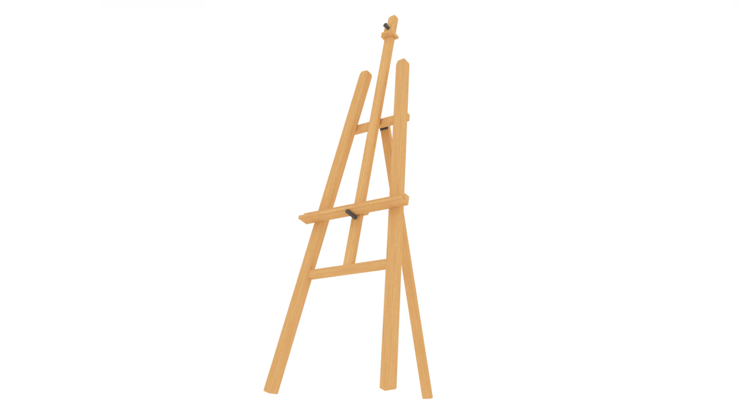 easel 3D Model .c4d .max .obj .3ds .fbx .stl .blend 