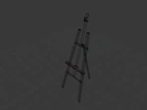 easel 3D Model