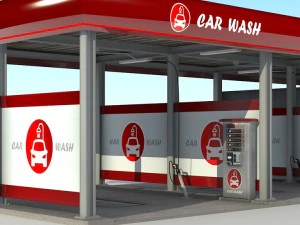 car wash 3D Model