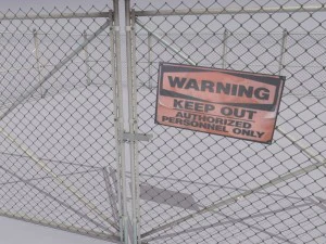 chain link metal fence 3D Model