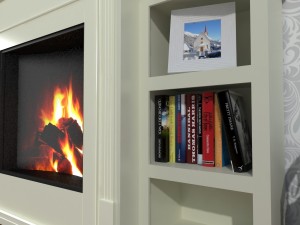 fireplace Model 3D