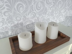 fireplace Model 3D