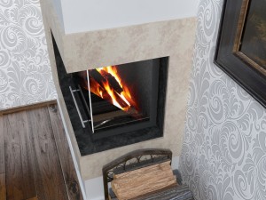 fireplace corner Modelo 3D
