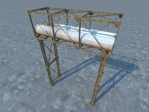 pipeline industrial 3D Model
