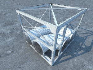 pipeline industrial Modèle 3D