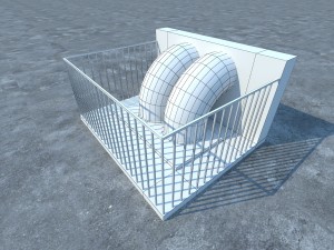 pipeline industrial Modèle 3D