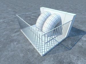 pipeline industrial 3D Model
