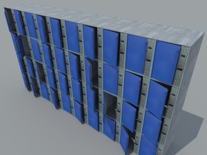 metal storage 3Dモデル