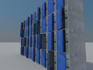 metal storage 3D Model
