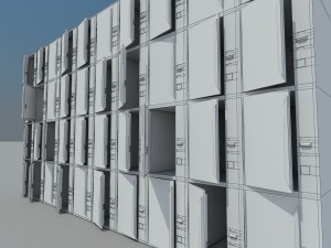 metal storage 3D Model