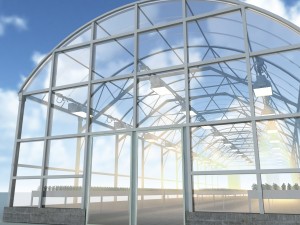 greenhouse solar Modelo 3D