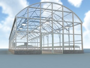 greenhouse solar Modelo 3D