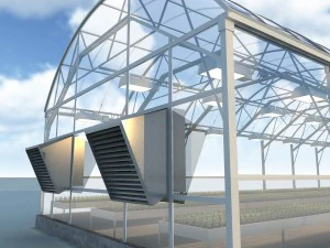 greenhouse solar 3D Model