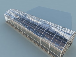 greenhouse solar Modelo 3D