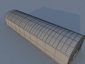 greenhouse solar Modelo 3D