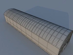 greenhouse solar 3D Model