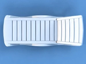 sunbed plastic 3D Model