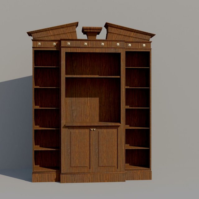 big cupboard 3D 模型 .c4d .max .obj .3ds .fbx .stl .blend 