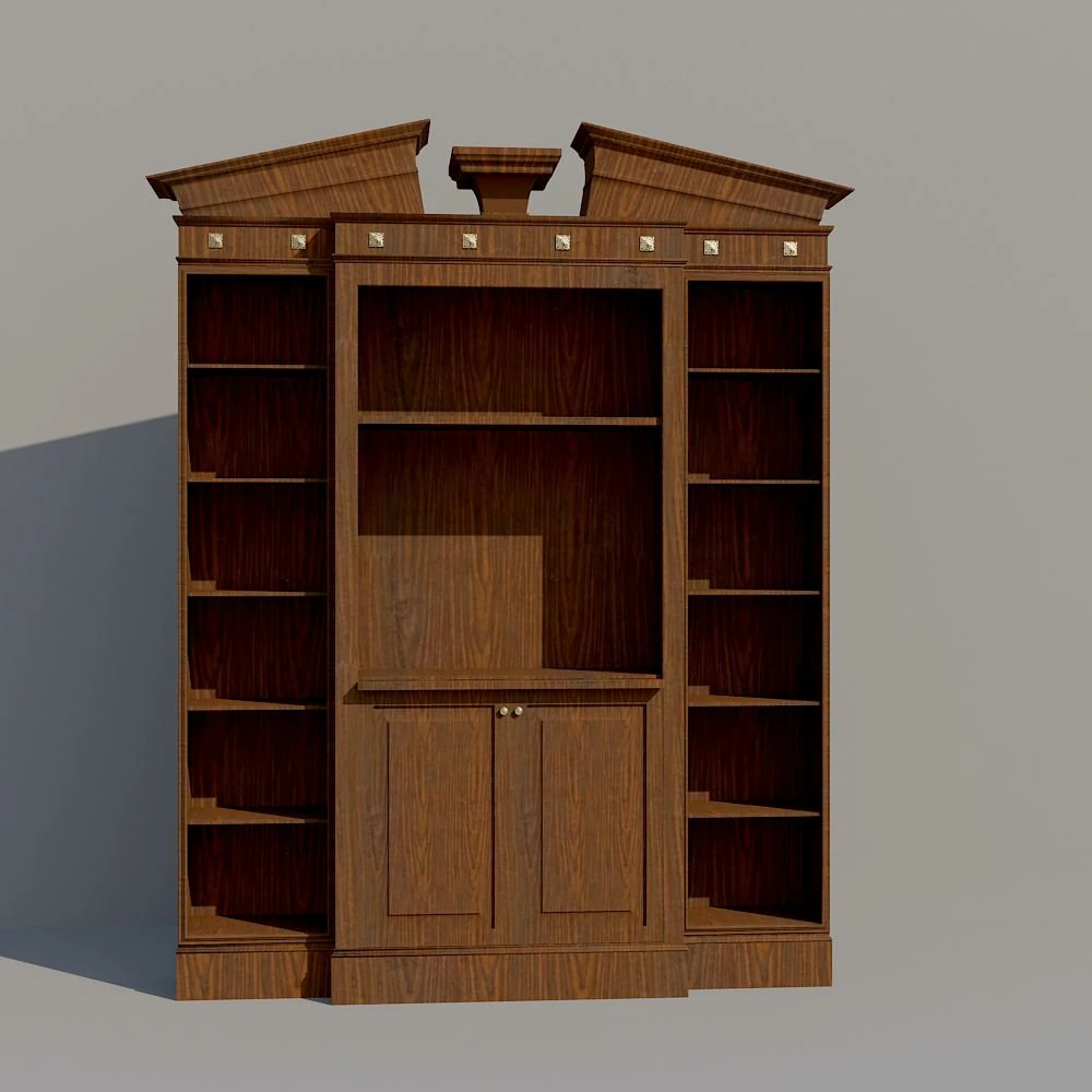 big cupboard 3D Model .c4d .max .obj .3ds .fbx .stl .blend 