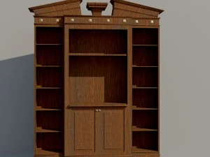 большой шкаф 3D Модель