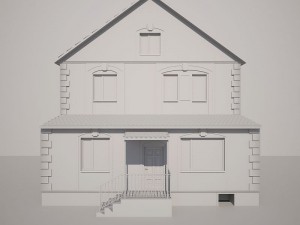 house 3D मॉडल