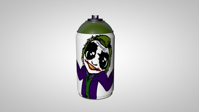 spray paint-spray can Modello 3D .c4d .max .obj .3ds .fbx .stl .blend 