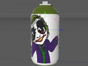 spray paint-spray can Modello 3D