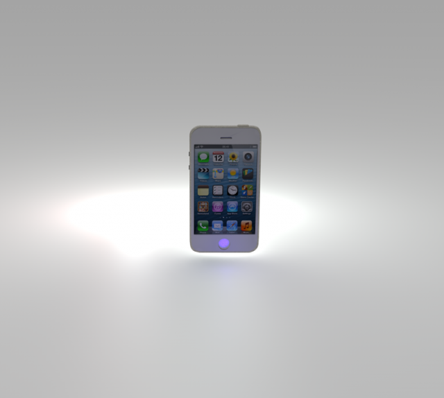 iphone 4-4s Modelo 3D .c4d .max .obj .3ds .fbx .stl .blend 