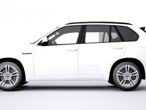 bmw x5 m 3D मॉडल