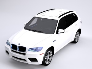 bmw x5 m 3D मॉडल