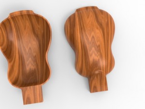 charangos body 3D Модель