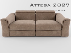 natuzzi attesa 2827 009 3D Model