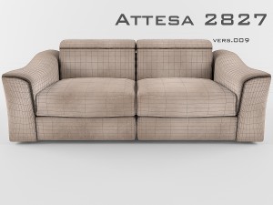 natuzzi attesa 2827 009 3D Model