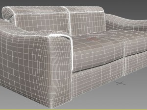 natuzzi attesa 2827 009 3D Model