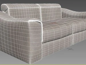 natuzzi attesa 2827 009 3D Model