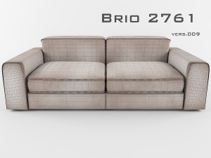 natuzzi brio 2761 - 009 3D Модель