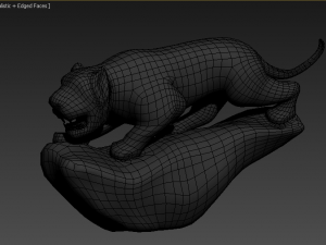 oriental tiger 3D Модель