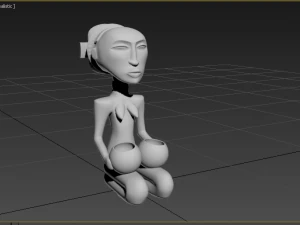 posąg kobiet Model do druku 3D