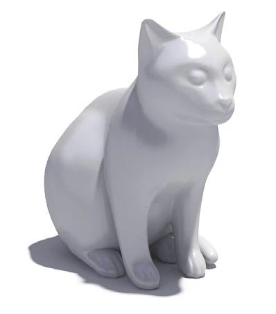 cat 2 3D Print Model .c4d .max .obj .3ds .fbx .stl .blend 