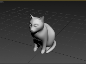 cat 2 3D Print Model