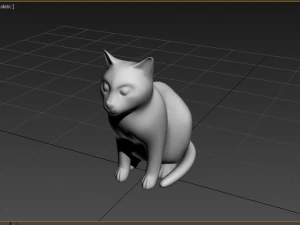 cat 2 3D Print Model