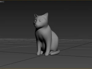 cat 2 3D Print Model