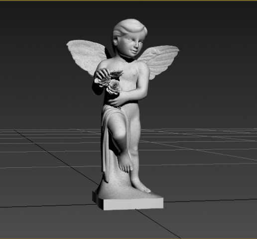 cupid angel Modelo de Impressão 3D .c4d .max .obj .3ds .fbx .stl .blend 