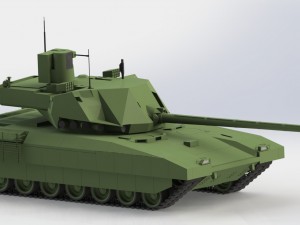 t 14 armata Modelo 3D