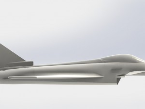 eurofighter typhoon 3Dモデル