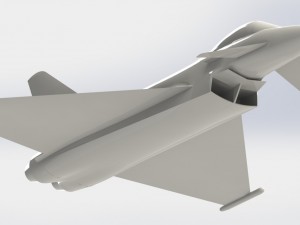 eurofighter typhoon 3Dモデル