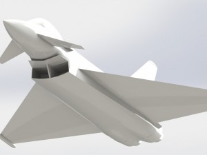 eurofighter typhoon 3Dモデル